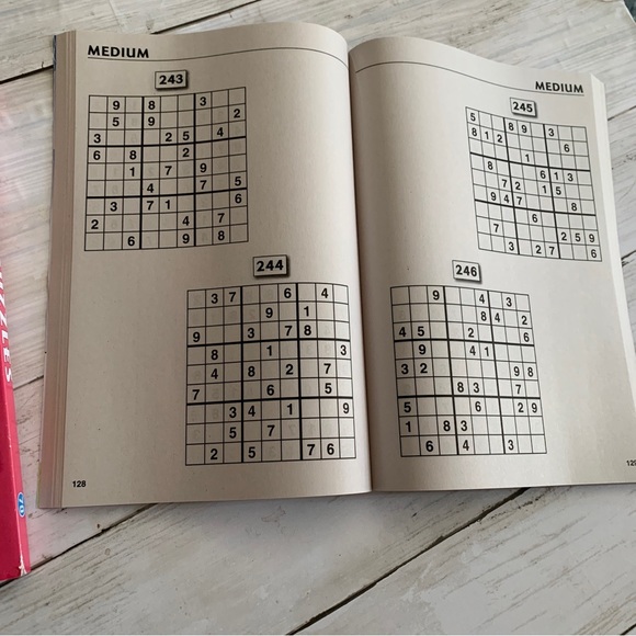 NEW Lot of 2 Large Print Sudoku Puzzle Books - Picture 4 of 6